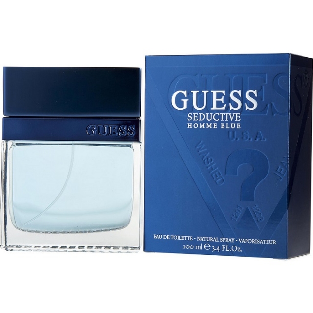 GUESS moški parfumi Seductive Blue 100ml EDT