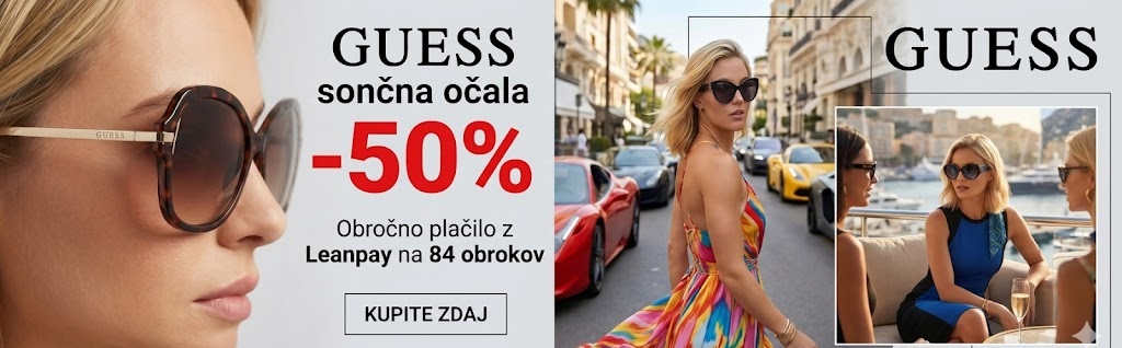 Sončna očala Guess popusti in obročno plačilo Leanpay