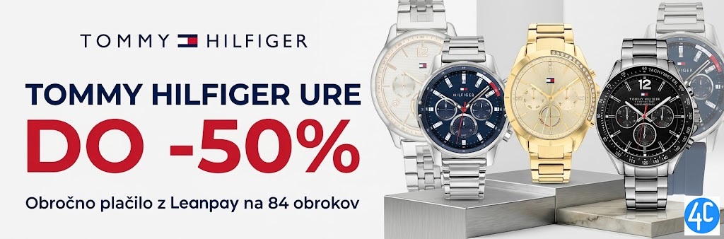 Tommy Hilfiger ure - popusti in obročno plačilo Leanpay