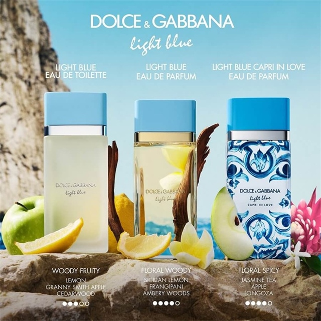 DOLCE & GABBANA ženski parfumi Light Blue 100ml EDP