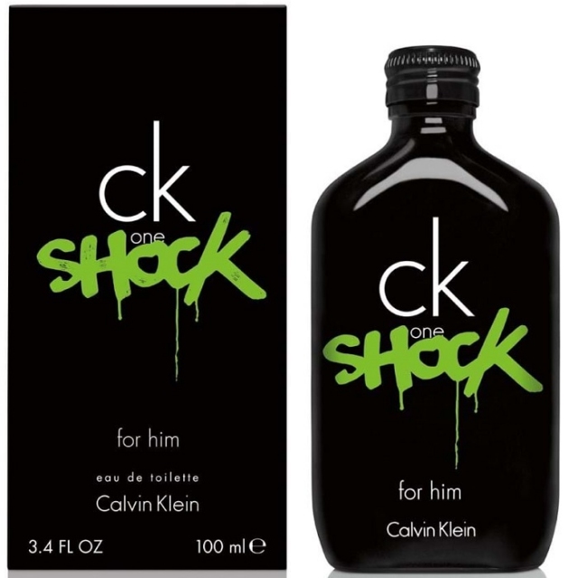CALVIN KLEIN men's perfumes One Shock For Him 100ml edt
