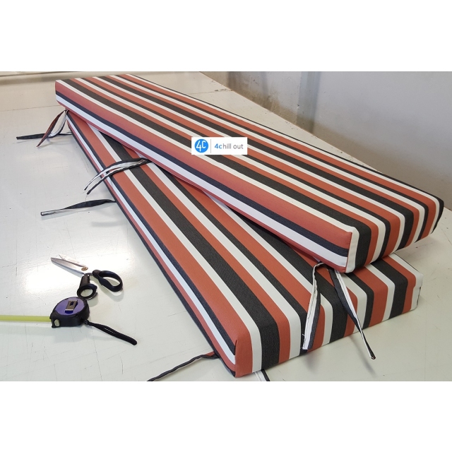 Blazine za gugalnico 190x50x10cm, komplet: 190x50x10cm sedalo in 190x50x10cm naslon