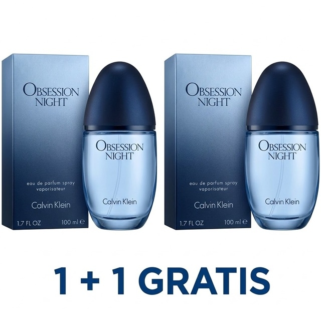 CALVIN KLEIN ženski parfumi Obsession Night 100ml EDP: 1 + 1 GRATIS