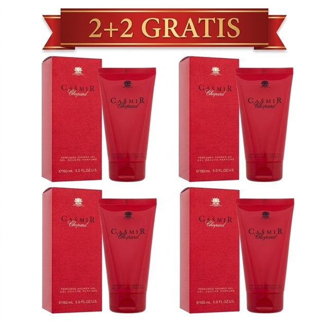 CHOPARD ženski gel za prhanje Cašmir 150ml: 2+2 GRATIS
