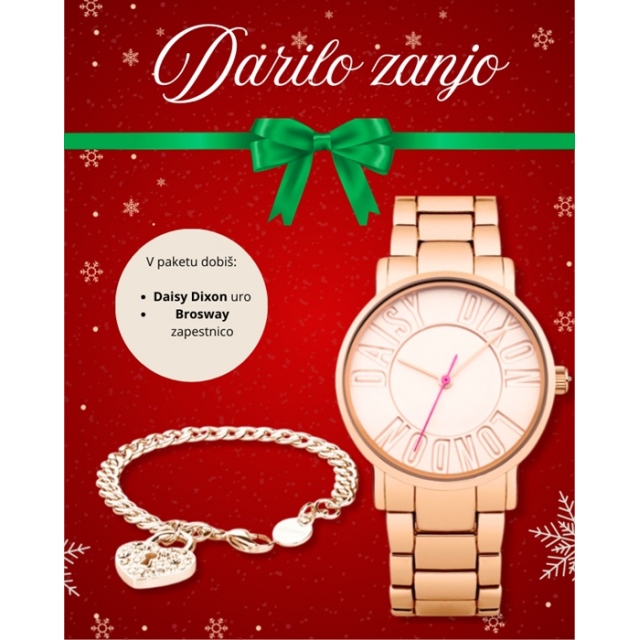 Darilo zanjo: Ura + Zapestnica