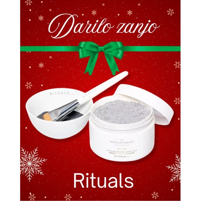 Ženska darila: maska + posodica + čopič Rituals