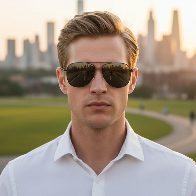 GUESS moška sončna očala GF0206-01A