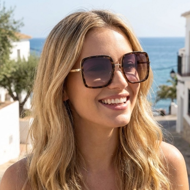 GUESS sončna očala GU7602 52F