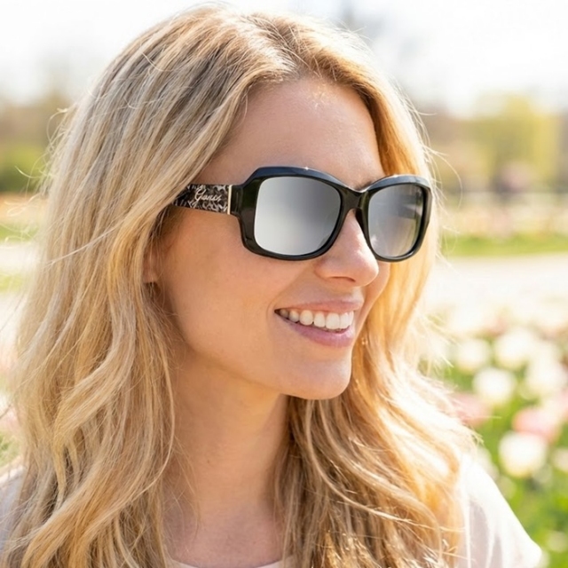 GUESS sončna očala GU7683 01B