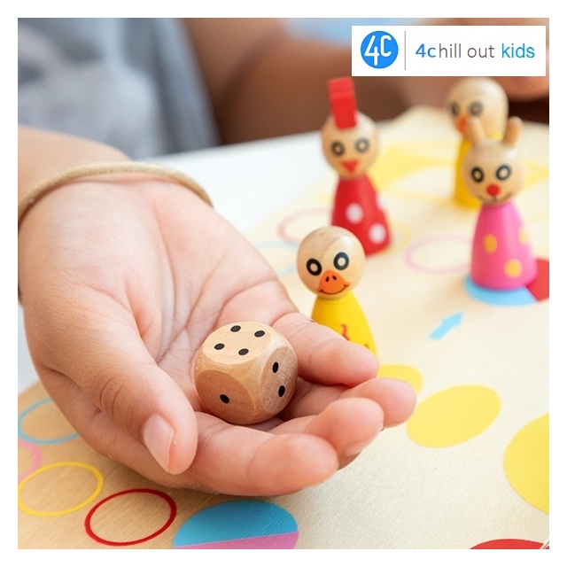 Lesena namizna igra človek ne jezi se