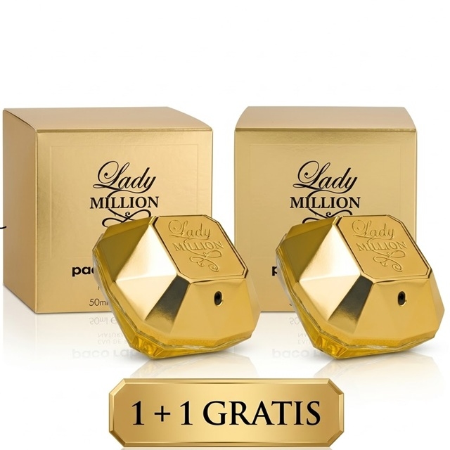 PACO RABANNE ženski parfumi Lady Million 50ml EDP: 1 + 1 GRATIS