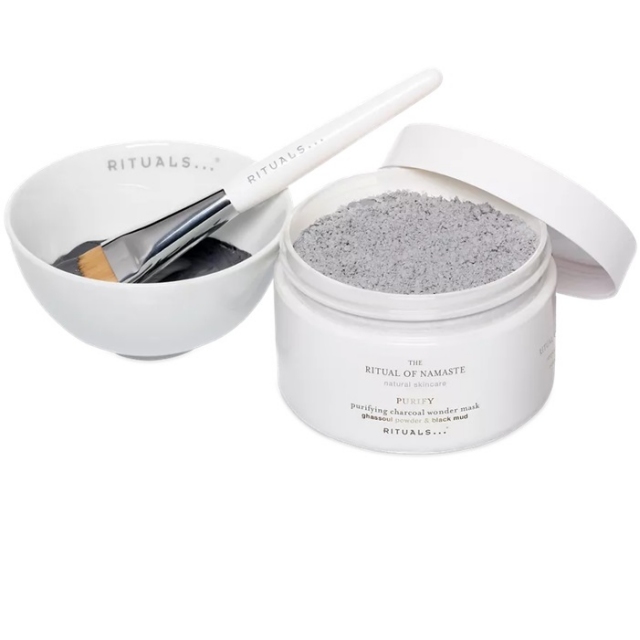 Ženska darila: maska + posodica + čopič Rituals