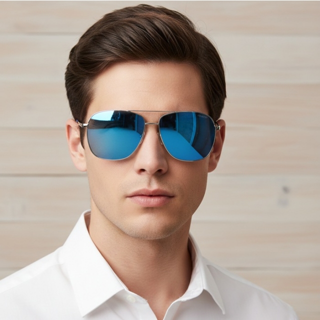 SKECHERS moška sončna očala SE6114 10V, polarizirana stekla