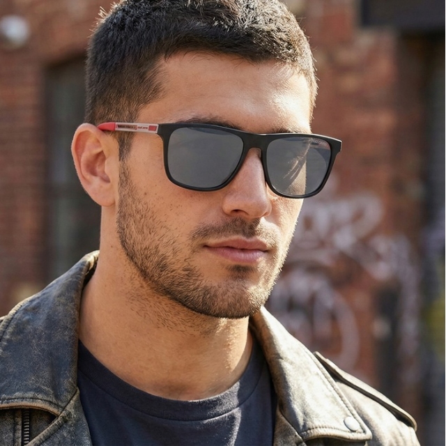 SKECHERS moška sončna očala SE6128 02D, polarizirana