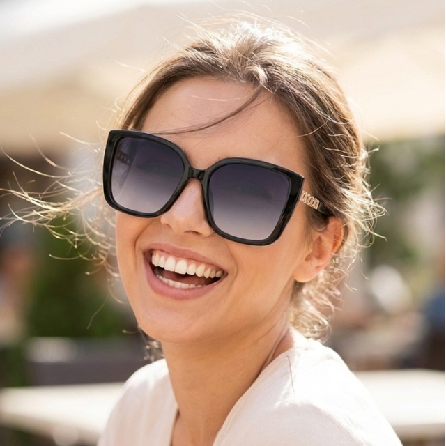 SKECHERS ženska sončna očala SE6234 01B , polarizirana