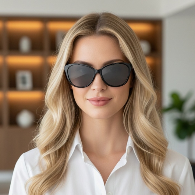 SKECHERS ženska sončna očala SE6264 05D, polarizirana