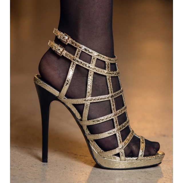 VERSACE JEANS usnjeni sandali: 38