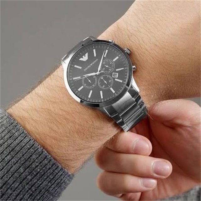 EMPORIO ARMANI moške ure AR2460 - kronograf