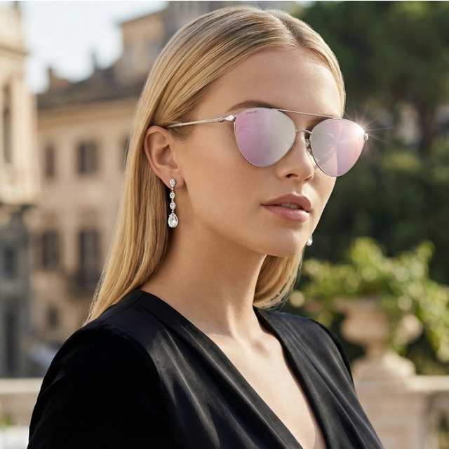 SWAROVSKI sončna očala SK0286 16Z