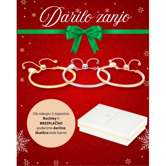 Darilo zanjo: 3X zapestnica Bukley