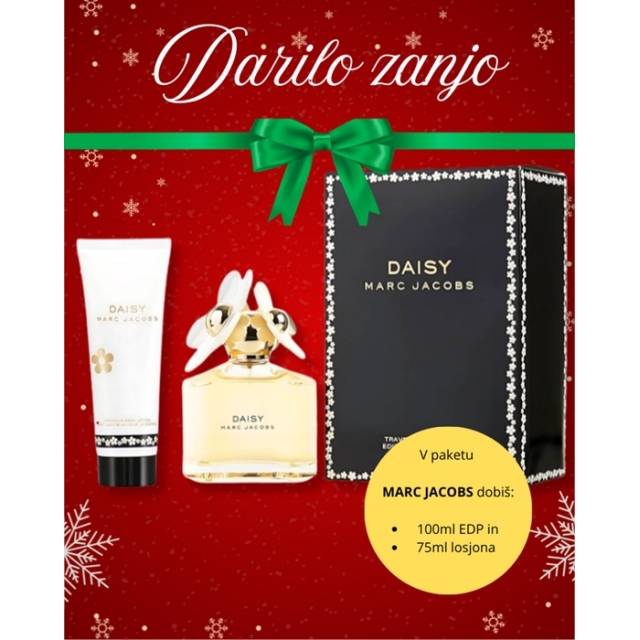 Darilo zanjo: Marc Jacobs Daisy parfum + losjon