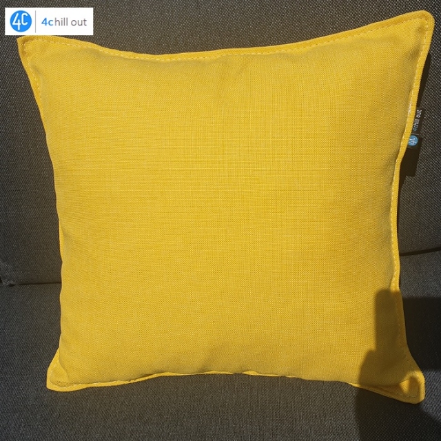 Okrasna, dekorativna blazina 4Chill Out-45x45cm-rumena