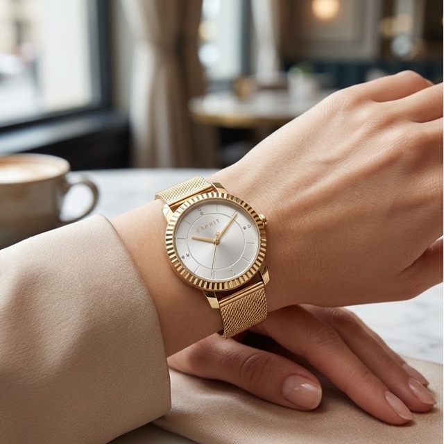 ESPRIT ženska ura + zapestnica ES1L184M0025