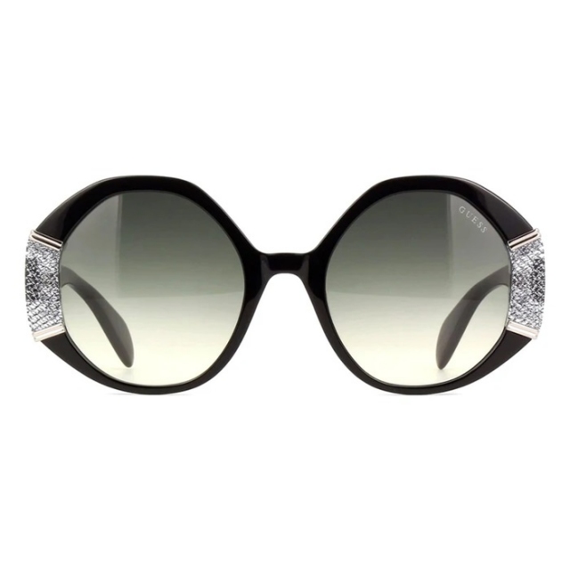 GUESS sončna očala GU7874 01B + verižica za očala