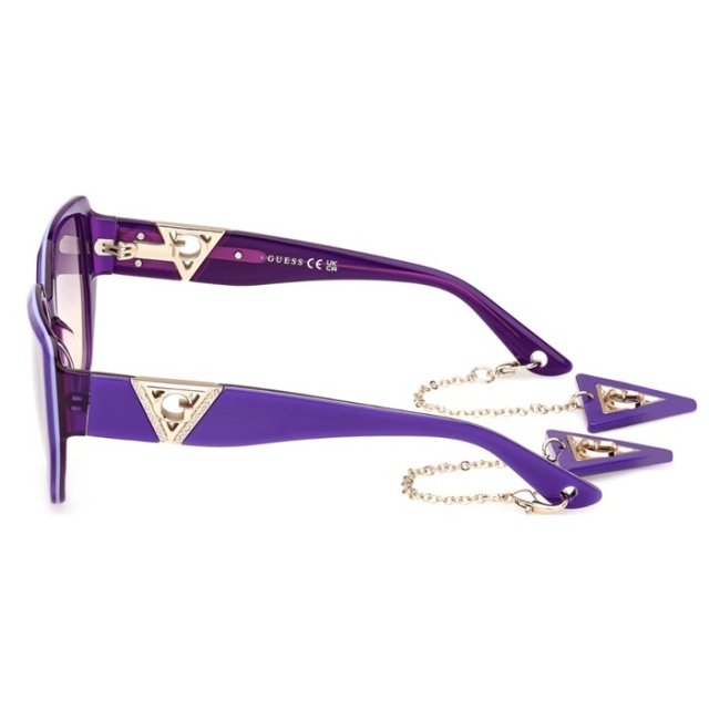 GUESS sončna očala GU7892 81Z + obesek za očala