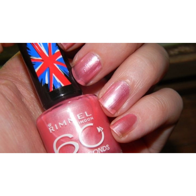 RIMMEL 60 Seconds Super Shine lak za nohte, odtenek 215, 8ml