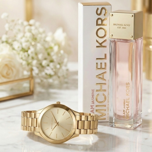 Michael Kors ura MK3179 + parfum Glam Jasmine 30ml EDP
