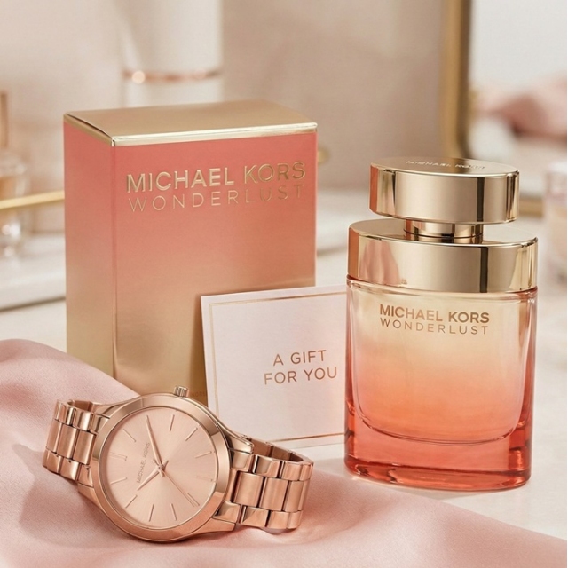 Michael Kors ura MK3197 + parfum Wonderlust 50ml EDP