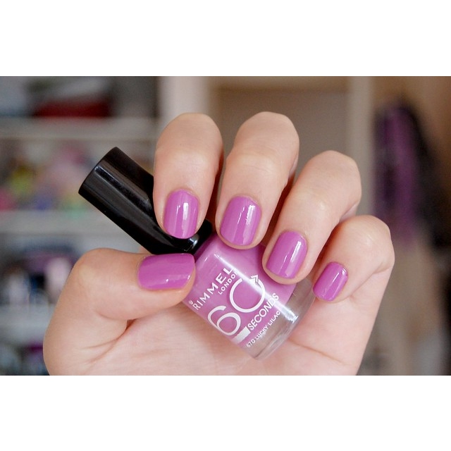 RIMMEL 60 Seconds Super Shine lak za nohte, odtenek 670, 8ml