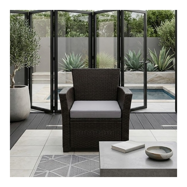 Sedežna blazina 52x52x10cm, outdoor tkanina