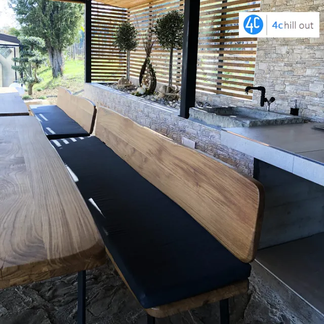 Blazina za klop outdoor tkanina- 60x200x5cm