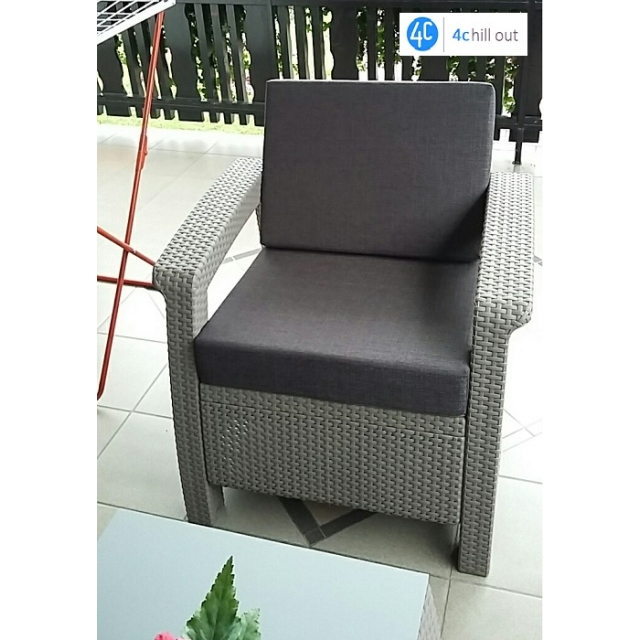 Sedežna blazina 50x50x10cm outdoor tkanina
