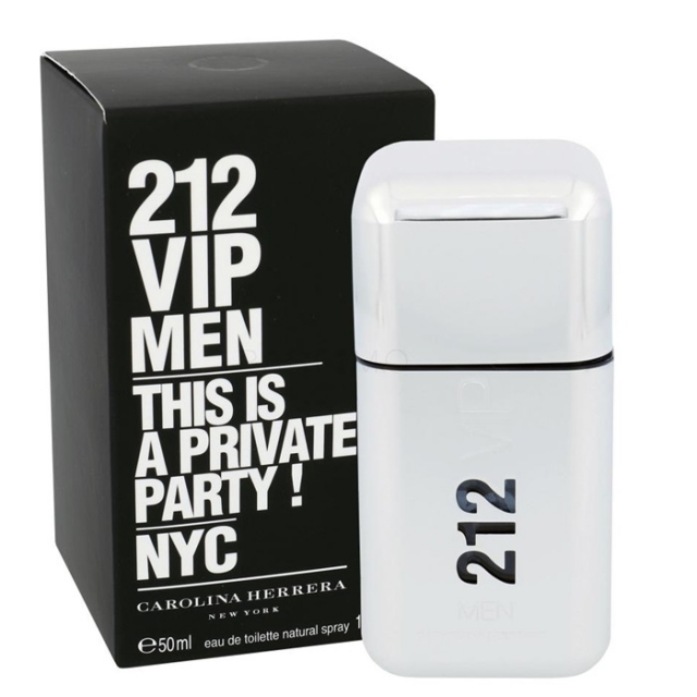 CAROLINA HERRERA moški parfumi 212 VIP Men 50 ml edt