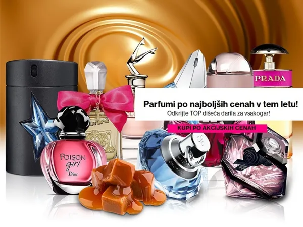 Novi parfumi že na naših poličkah