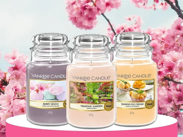 YANKEE CANDLE dišeče svečke