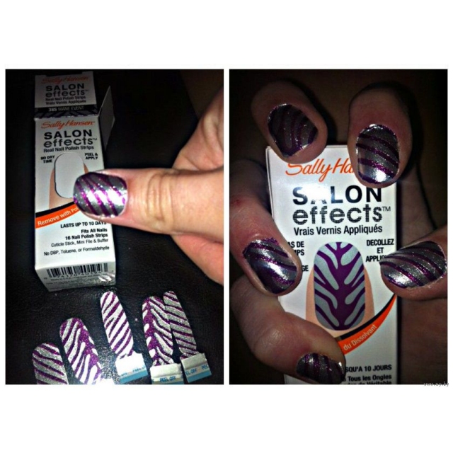 SALLY HANSEN professional nail stickers, 16 pieces