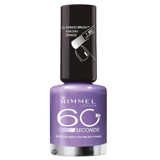 RIMMEL 60 Seconds lak za nohte, odtenek 622, 8ml