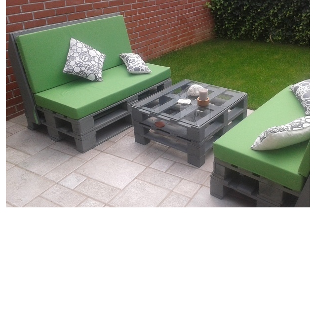 Naslonska blazina za palete, ravna-120x50x5cm, outdoor tkanina