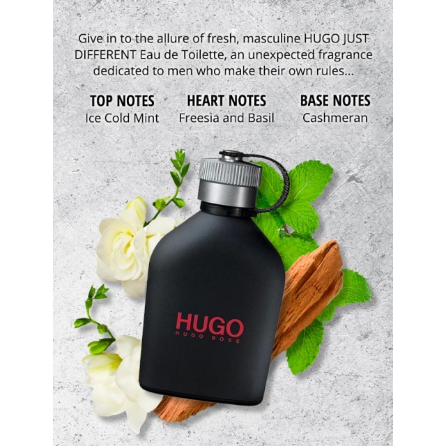 HUGO BOSS Hugo Just Different, 75ml, edt