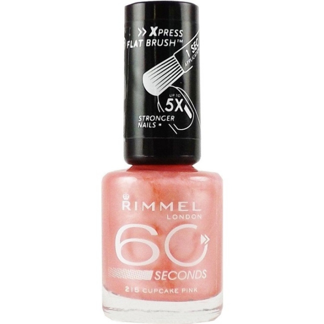 RIMMEL 60 Seconds Super Shine lak za nohte, odtenek 215, 8ml
