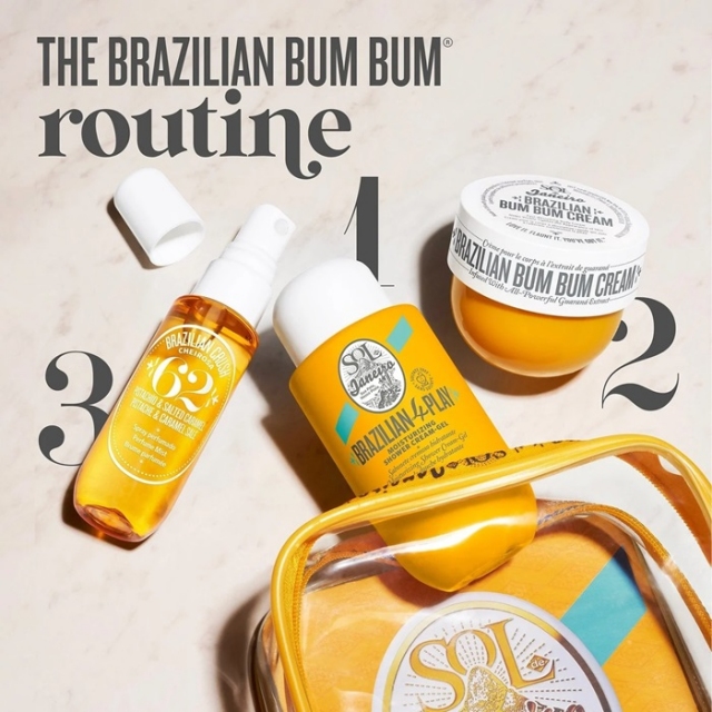 SOL DE JANEIRO Krema za tijelo, Brazilian Bum Bum, 75ml
