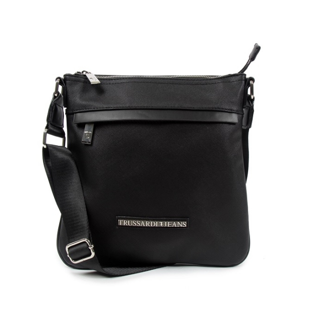 TRUSSARDI Jeans torbica 71B994T črna