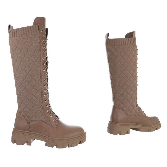 Lace up škornji z debelejšim podplatom: 36, 37, 38, 39, 40, outlet