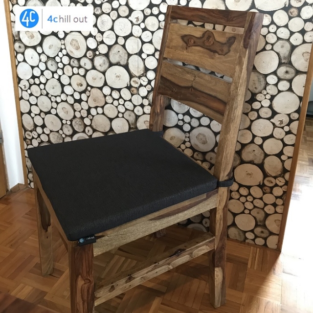 Sedežne blazina 4Chill Out za stol-45x40x3cm, trapez, po meri  Barva po vaši izbiri!!!
