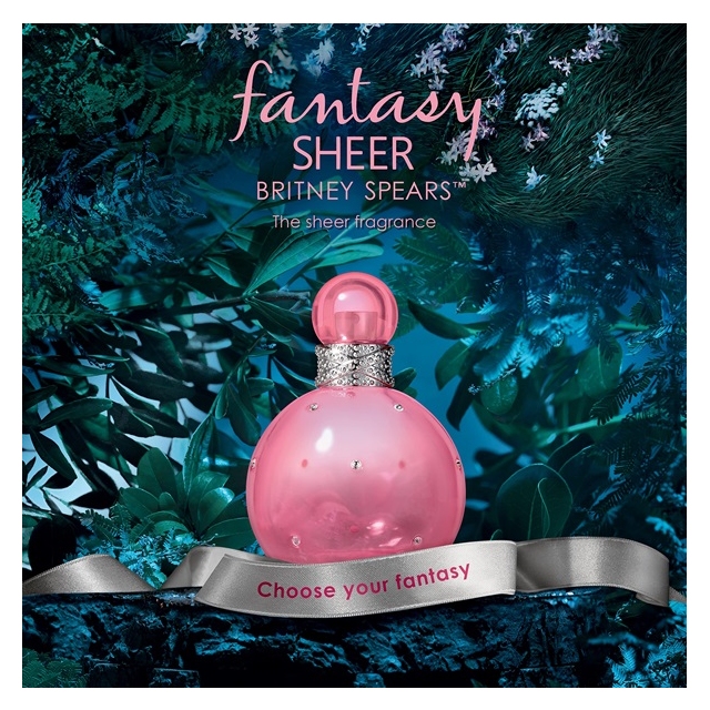 BRITNEY SPEARS women's perfume Fantasy Sheer 100ml edt