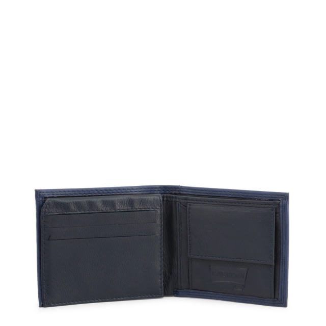 CARRERA moška usnjena denarnica: modra